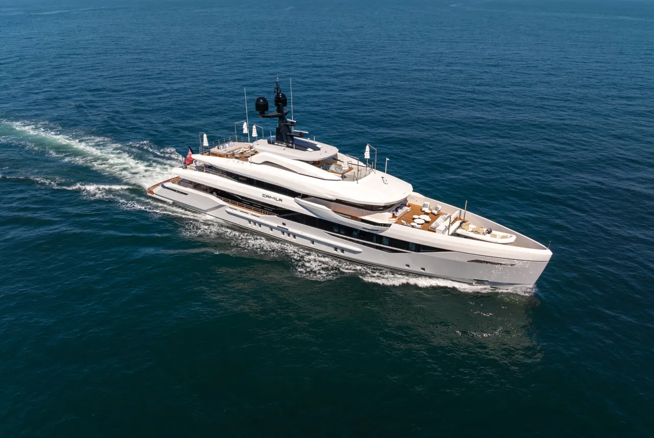 50-METRE CAMILA DELIVERED AND TAKES TO THE SEAS