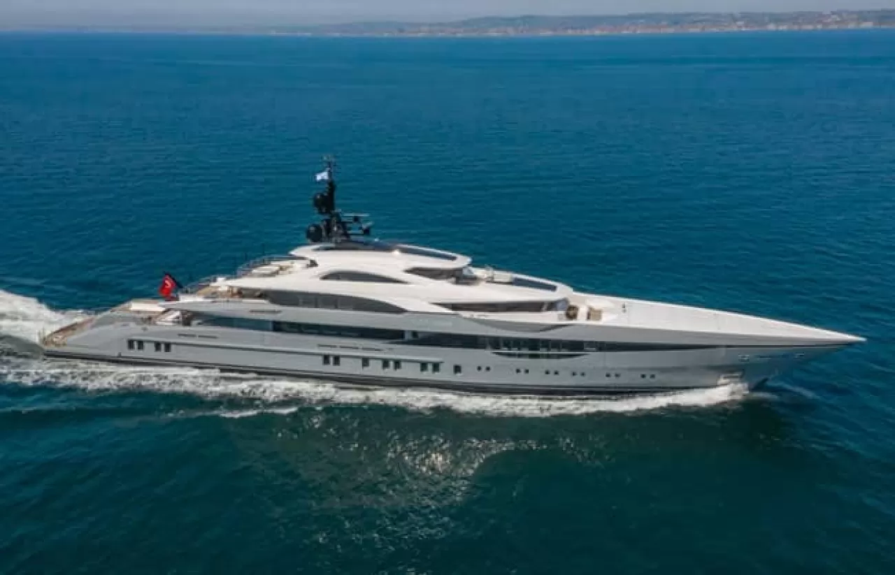 80m Bilgin Motor Yacht Tatiana Begins Sea Trials