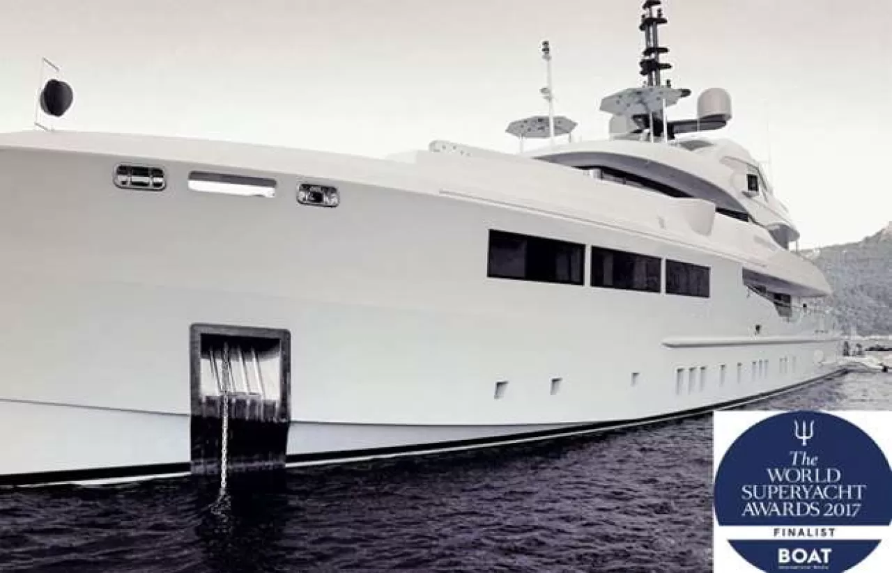 GIAOLA-LU, NOMINATED AS A FINALIST FOR THE WORLD SUPERYACHT AWARDS