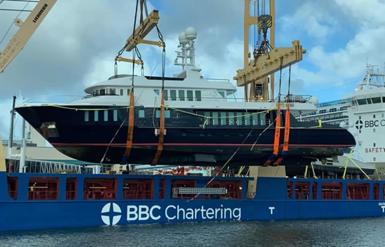 ICE 5 IS ON HER WAY TO BILGIN SHIPYARD FOR REFIT