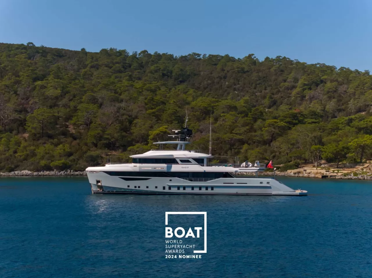 “Kasif” is the nominee 19th edition of the World Superyacht Awards