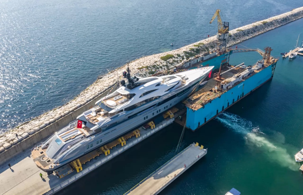 TURKEY’S LARGEST YACHT LAUNCHED!
